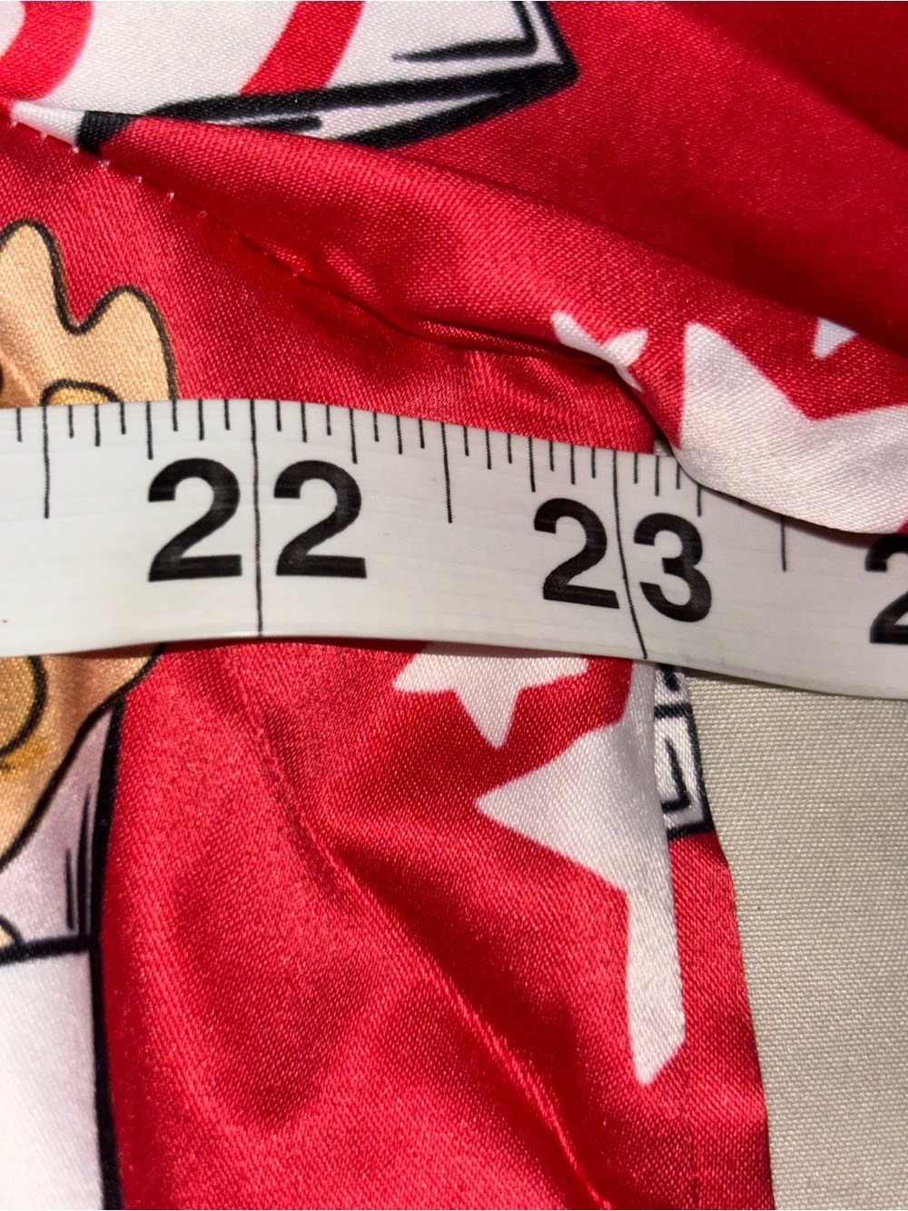 SHESHOW Chick-fil-A Satin Pajama Set Red Long Sleeve Pants NWT - Picture 6 of 9